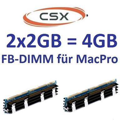 2x 2GB = 4GB KIT DDR2 800 Mhz PC2-6400 FB-DIMM