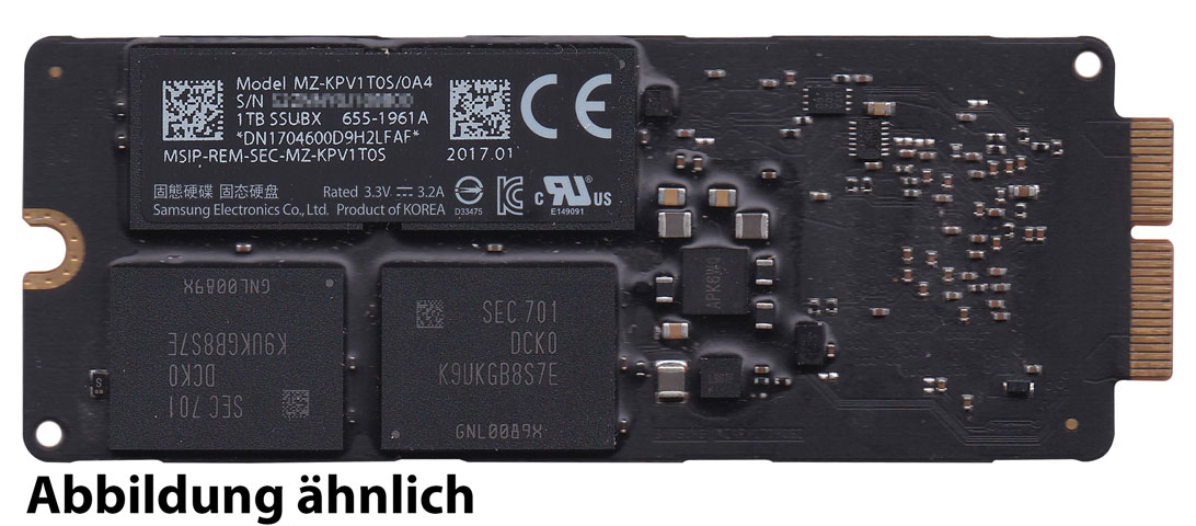 1TB SSD für MacBook / iMac ab 2013